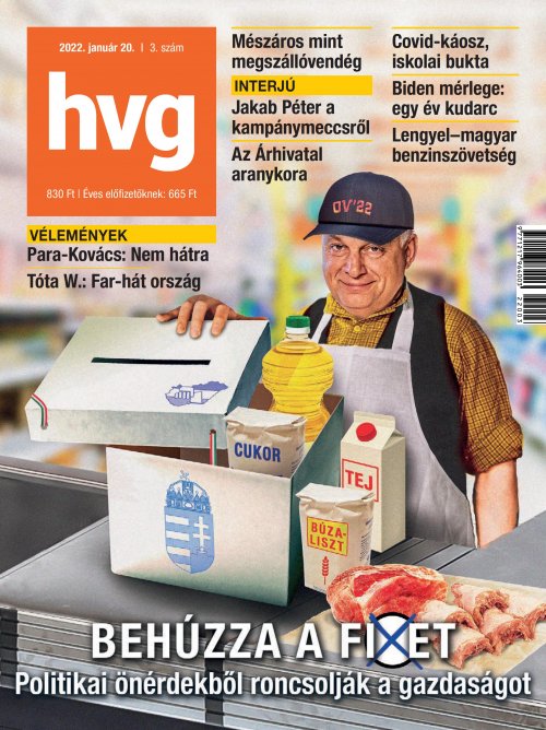 HVG Gazdasági, politikai hírmagazin - 2022 január 20. - 03. szám