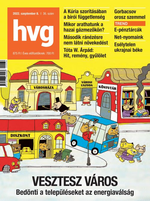HVG Gazdasági, politikai hírmagazin - 2022 szeptember 8. - 36. szám