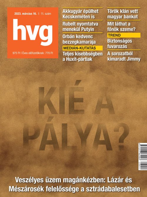 HVG Gazdasági, politikai hírmagazin - 2023 március 16. - 11. szám